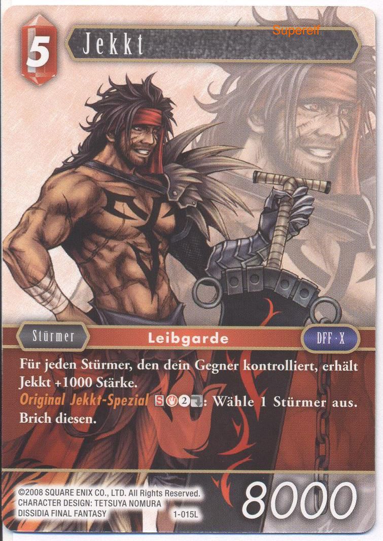 Final Fantasy Opus 1-015 L Jekkt Feuer