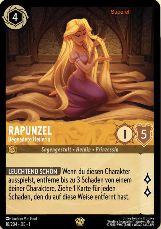 Lorcana Kapitel 1-018 L Rapunzel Bernstein