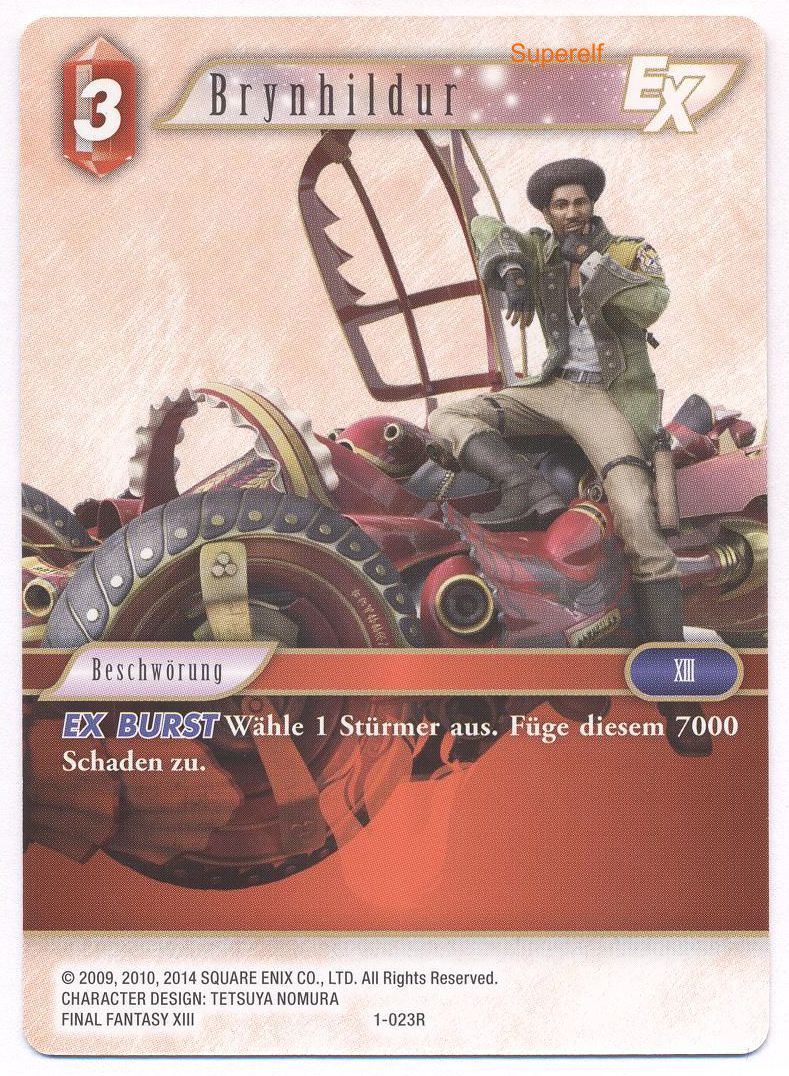 Final Fantasy Opus 1-023 R Brynhildur Feuer