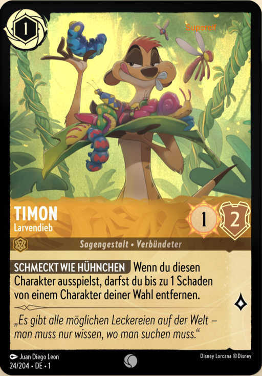 Lorcana Kapitel 1-024 C Timon Bernstein