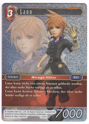 Final Fantasy Opus 1-027 H Lann Feuer