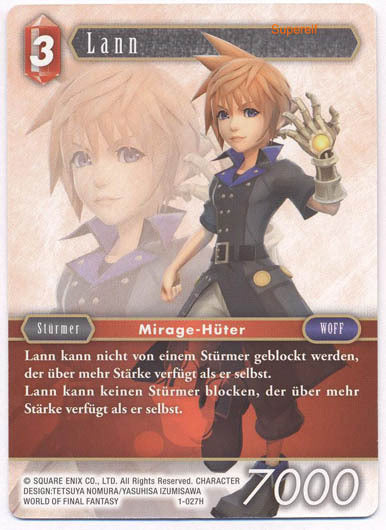 Final Fantasy Opus 1-027 H Lann Feuer