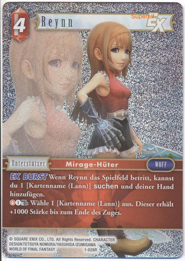 Final Fantasy Opus 1-028 R Reynn Feuer