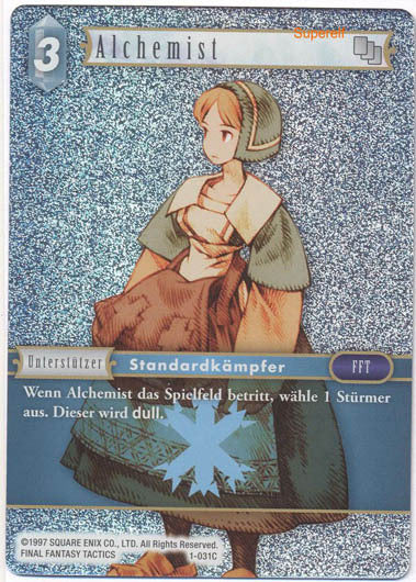 Final Fantasy Opus 1-031 C Alchemist Eis