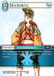 Final Fantasy Opus 1-032 C Alchemist Eis