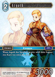 Final Fantasy Opus 1-033 C Argath Eis