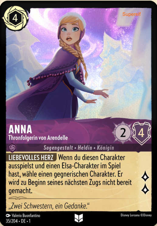 Lorcana Kapitel 1-035 UC Anna Amethyst