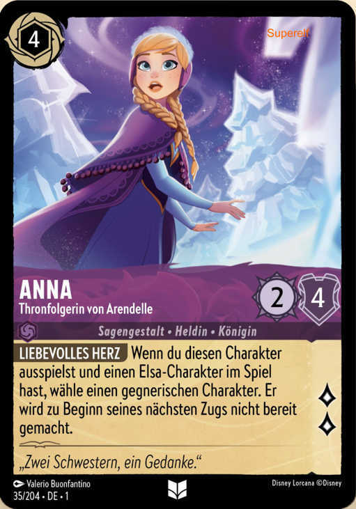 Lorcana Kapitel 1-035 UC Anna Amethyst