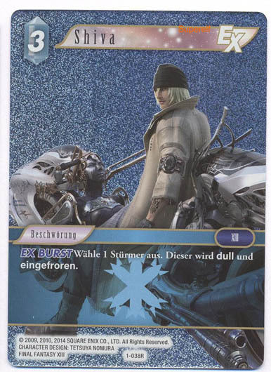 Final Fantasy Opus 1-038 R Shiva Eis