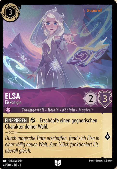 Lorcana Kapitel 1-041 UC Elsa Amethyst