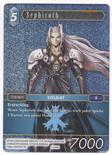 Final Fantasy Opus 1-044 R Sephiroth Eis