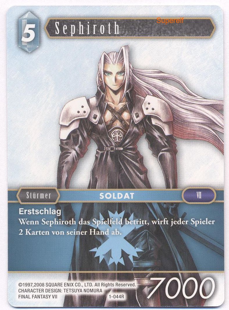 Final Fantasy Opus 1-044 R Sephiroth Eis