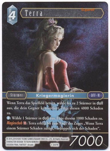 Final Fantasy Opus 1-047 R Terra Eis