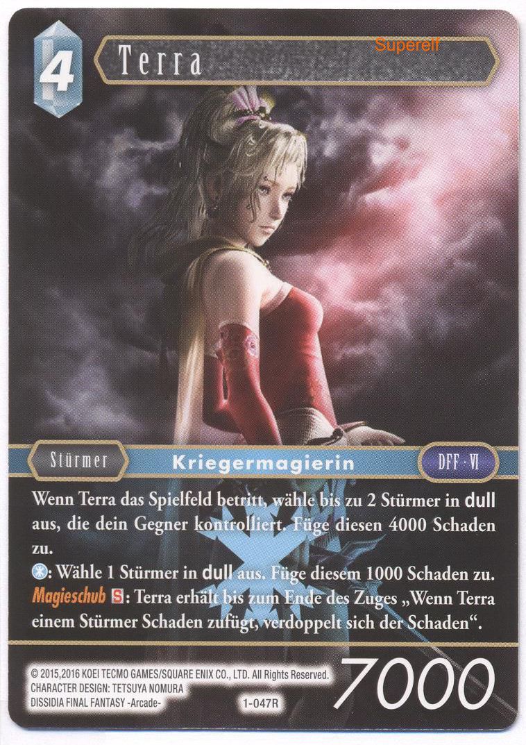 Final Fantasy Opus 1-047 R Terra Eis