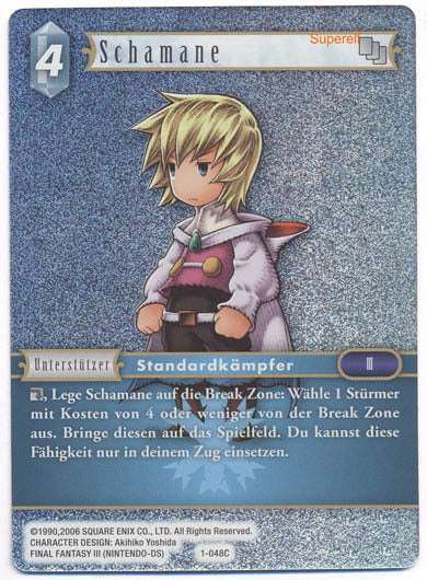 Final Fantasy Opus 1-048 C Schamane Eis
