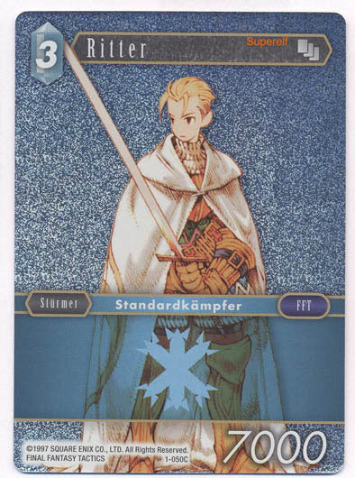 Final Fantasy Opus 1-050 C Ritter Eis