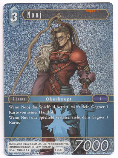 Final Fantasy Opus 1-051 R Nooj Eis