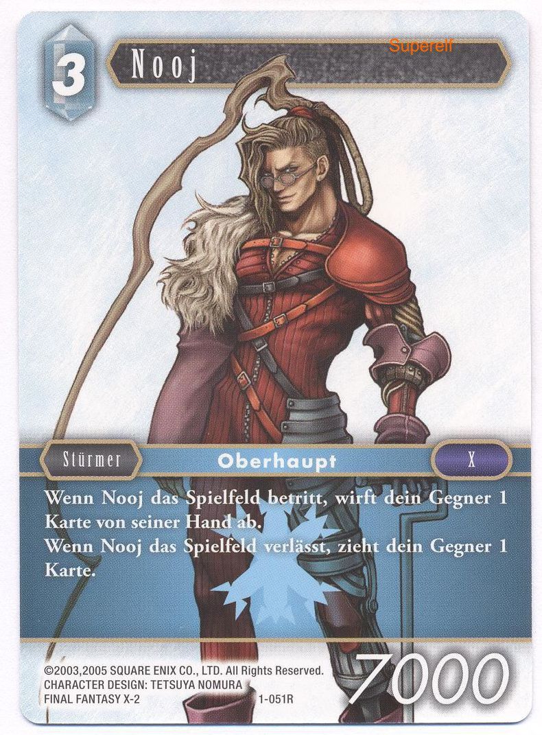 Final Fantasy Opus 1-051 R Nooj Eis