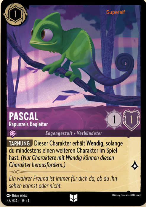 Lorcana Kapitel 1-053 UC Pascal Amethyst