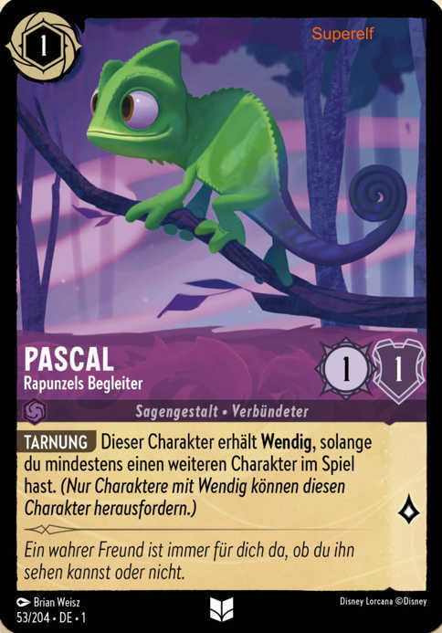 Lorcana Kapitel 1-053 UC Pascal Amethyst