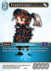 Final Fantasy Opus 1-055 C Dunkelritter Eis