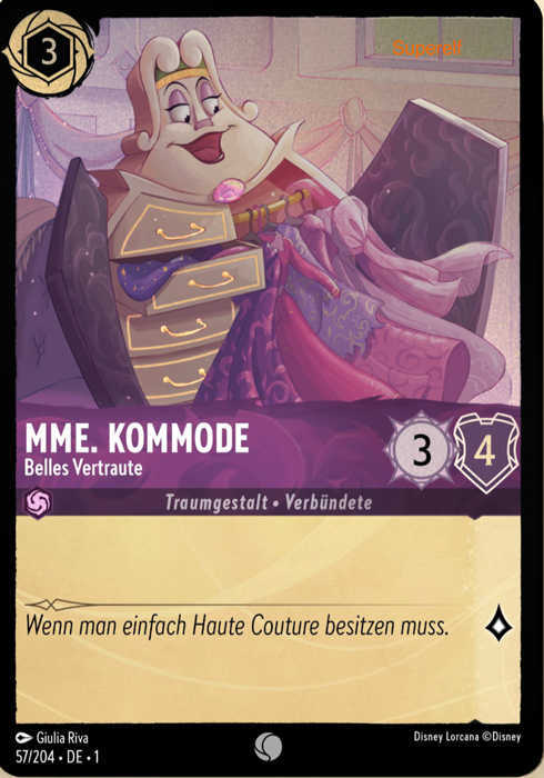 Lorcana Kapitel 1-057 C MME. Kommode Amethyst