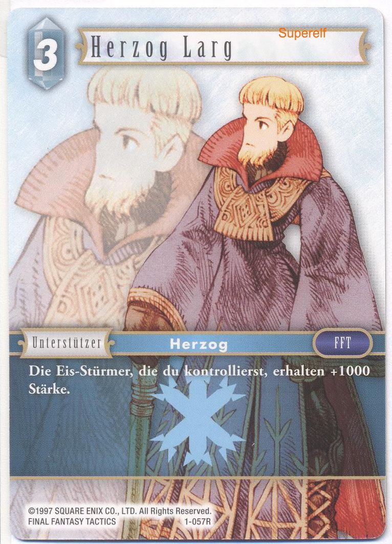Final Fantasy Opus 1-057 R Herzog Larg Eis