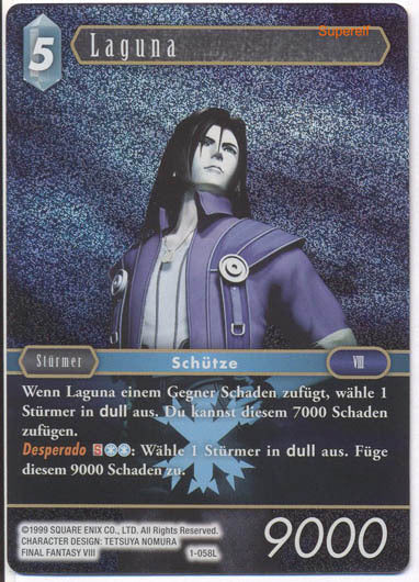 Final Fantasy Opus 1-058 L Laguna Eis