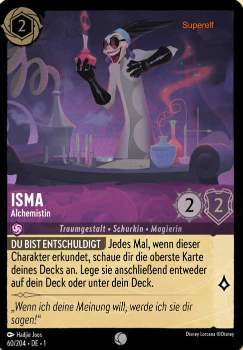 Lorcana Kapitel 1-060 C Isma Amethyst