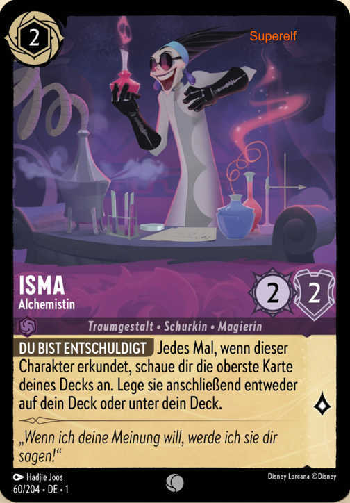 Lorcana Kapitel 1-060 C Isma Amethyst