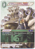 Final Fantasy Opus 1-061 R Alexander Wind