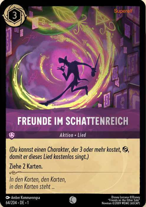 Lorcana Kapitel 1-064 C Freunde im Schattenreich Amethyst