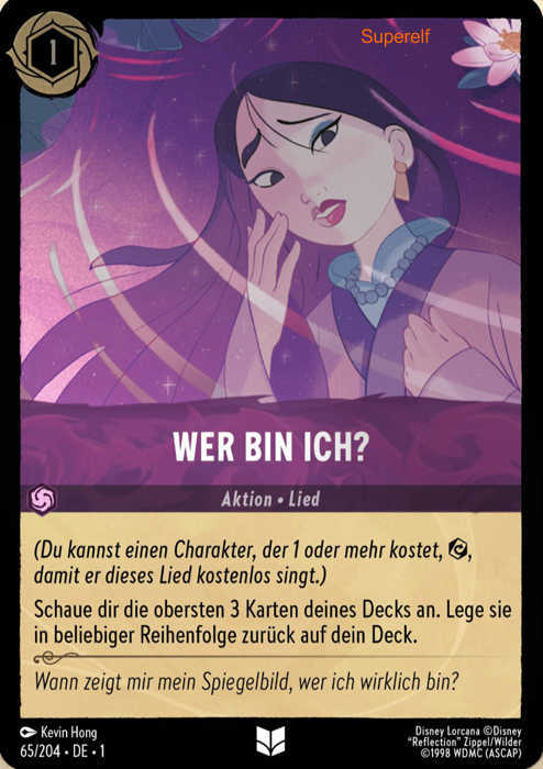 Lorcana Kapitel 1-065 UC Wer bin ich? Amethyst