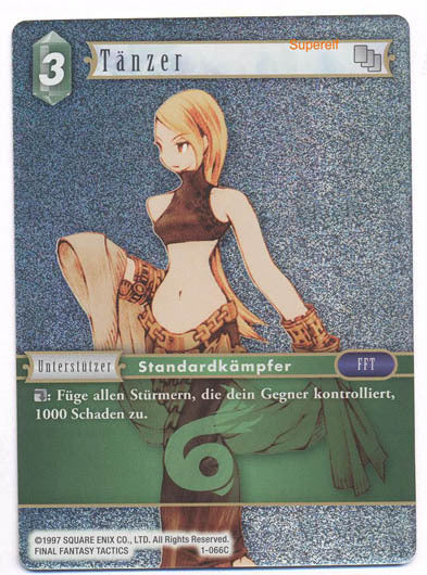 Final Fantasy Opus 1-066 C Tänzer Wind - Wave 1 -