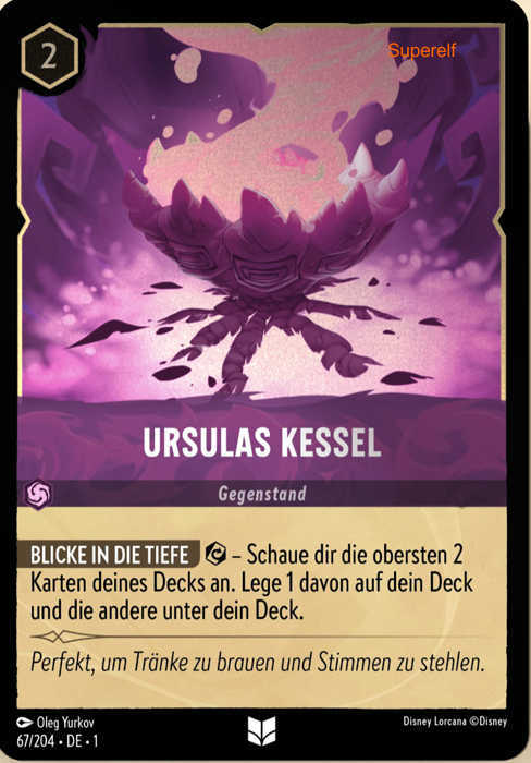 Lorcana Kapitel 1-067 UC Ursulas Kessel Amethyst