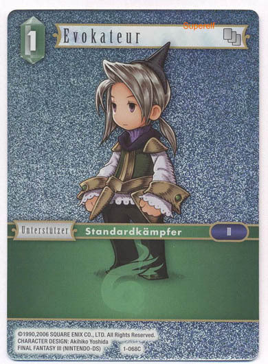 Final Fantasy Opus 1-068 C Evokateur Wind