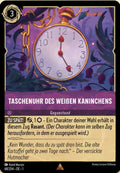 Lorcana Kapitel 1-068 R Taschenuhr des weißen Kanninchens Amethyst