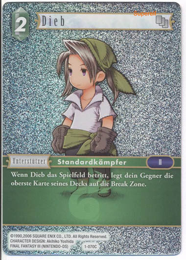 Final Fantasy Opus 1-070 C Dieb Wind