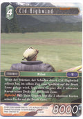 Final Fantasy Opus 1-072 R Cid Highwind Wind