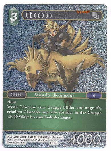 Final Fantasy Opus 1-075 C Chocobo Wind
