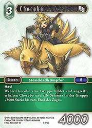 Final Fantasy Opus 1-075 C Chocobo Wind