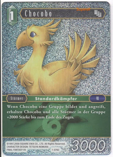 Final Fantasy Opus 1-076 C Chocobo Wind
