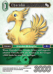 Final Fantasy Opus 1-076 C Chocobo Wind