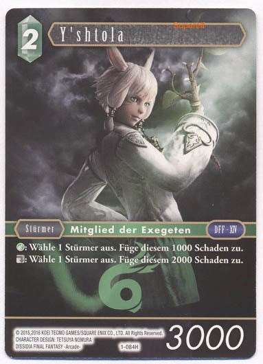 Final Fantasy Opus 1-084 H Y'shtola Wind