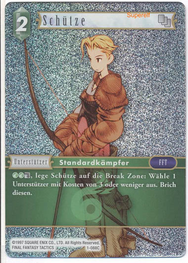 Final Fantasy Opus 1-088 C Schütze Wind