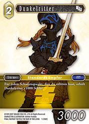 Final Fantasy Opus 1-092 C Dunkelritter Erde