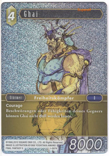 Final Fantasy Opus 1-097 H Ghai Erde