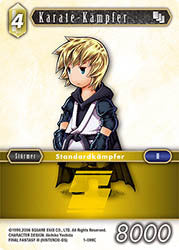 Final Fantasy Opus 1-099 C Karate Kämpfer Erde