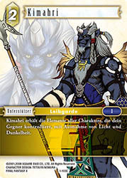 Final Fantasy Opus 1-103 C Kimahri Erde
