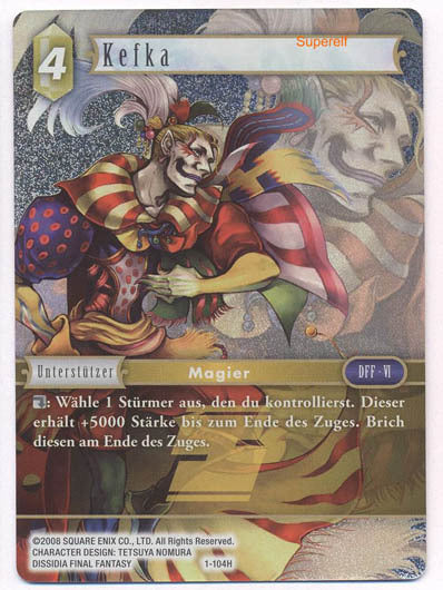 Final Fantasy Opus 1-104 H Kefka Erde - Wave 1 -